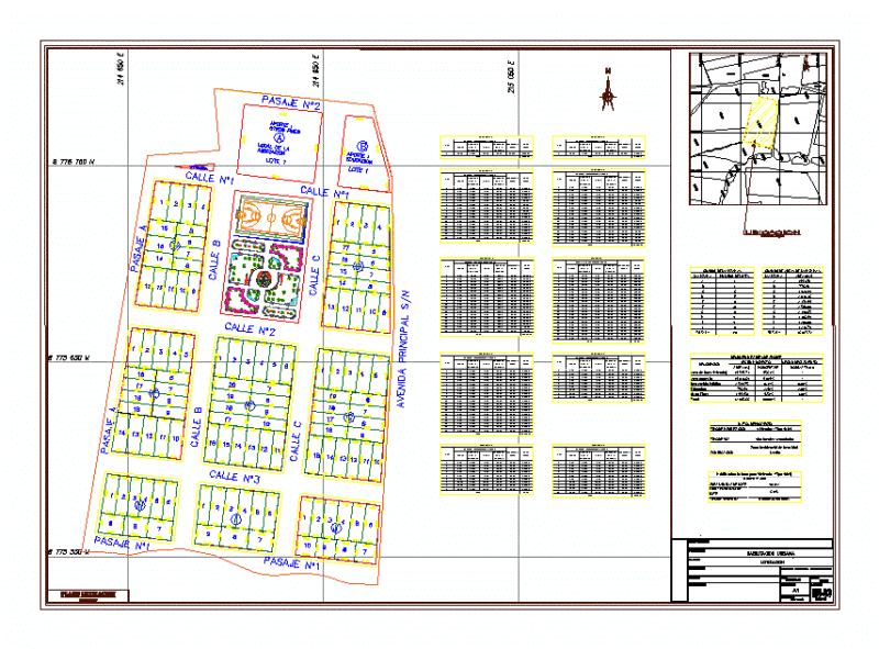 Enabling Urbana – Lotizacon DWG Plan for AutoCAD