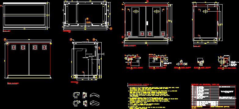 equipment shelter dwg block for autocad • designs cad