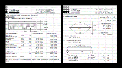 Example Calculation Memory XLS Excel Spreadsheet
