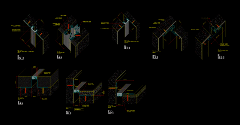 Expansion Joints DWG Detail for AutoCAD