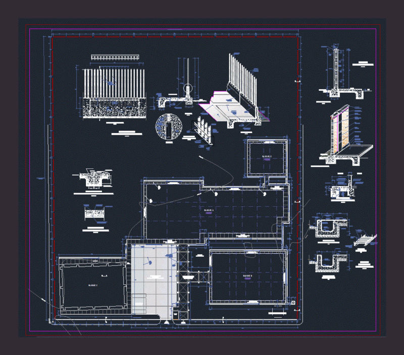 Exterior Cladding DWG Detail for AutoCAD