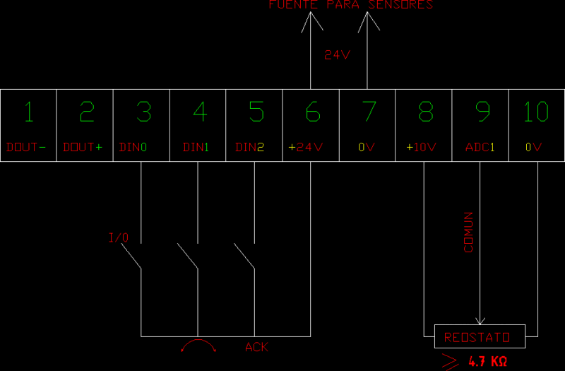 External Electrical Frequency Converter DWG Block for AutoCAD