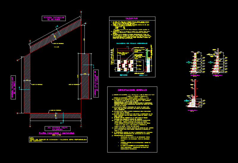 Extreme Calzaduras DWG Block for AutoCAD