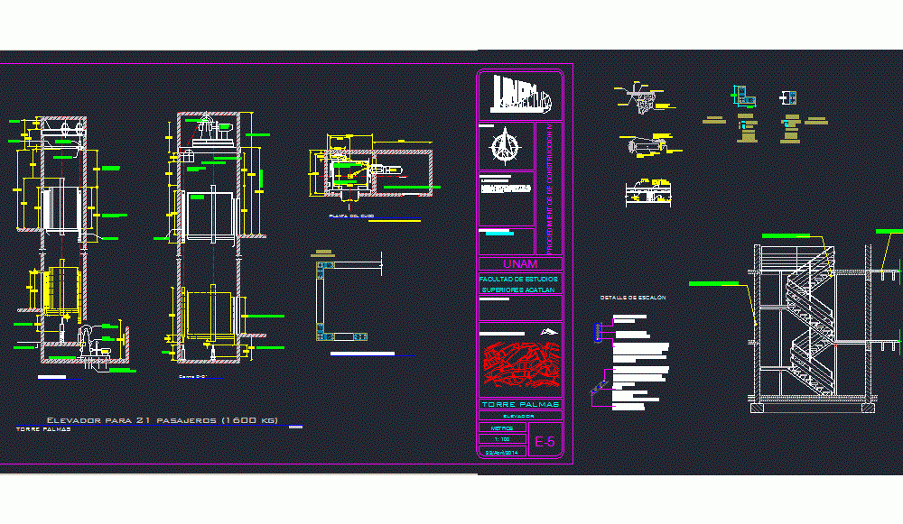 Чертеж лифта dwg