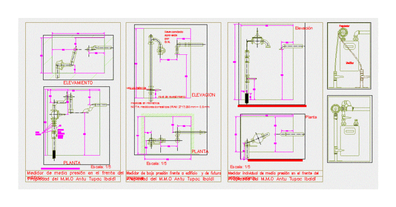 Extreme Meters DWG Plan for AutoCAD