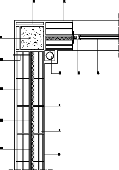 Facade's Section DWG Section for AutoCAD • Designs CAD