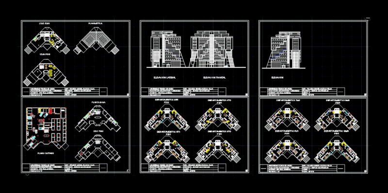 Facilities DWG Block for AutoCAD