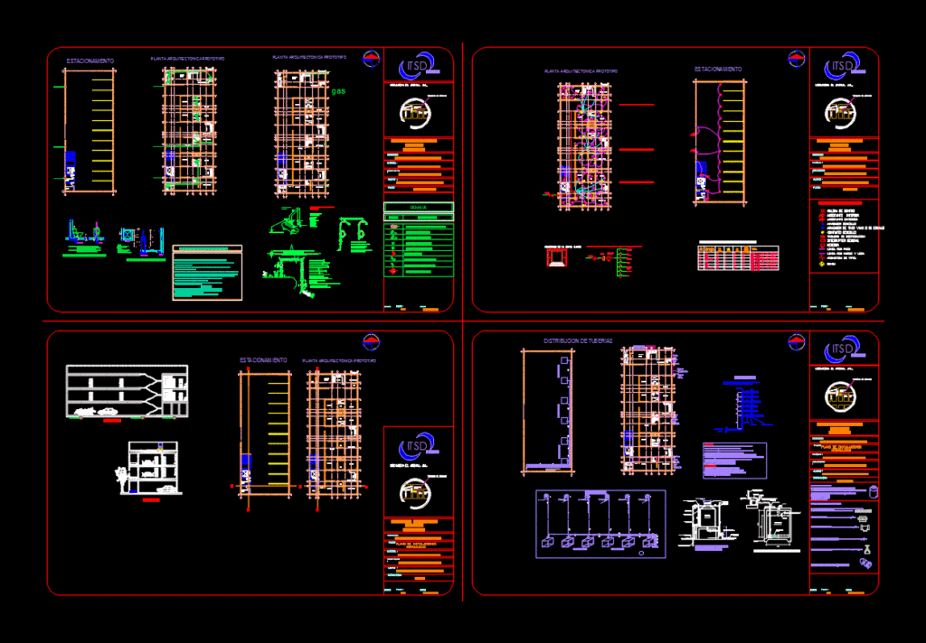 Facilities DWG Block for AutoCAD