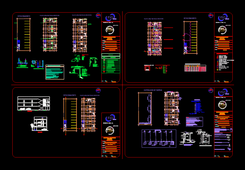 Facilities DWG Block for AutoCAD