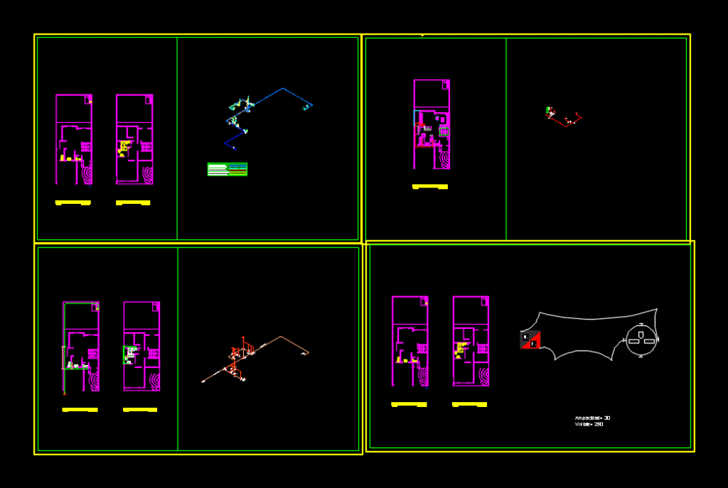 Facilities DWG Block for AutoCAD