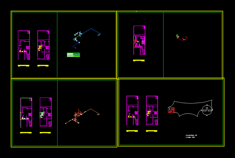 Facilities DWG Block for AutoCAD