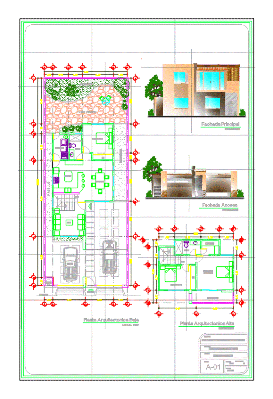 Facilities Of A House DWG Block for AutoCAD