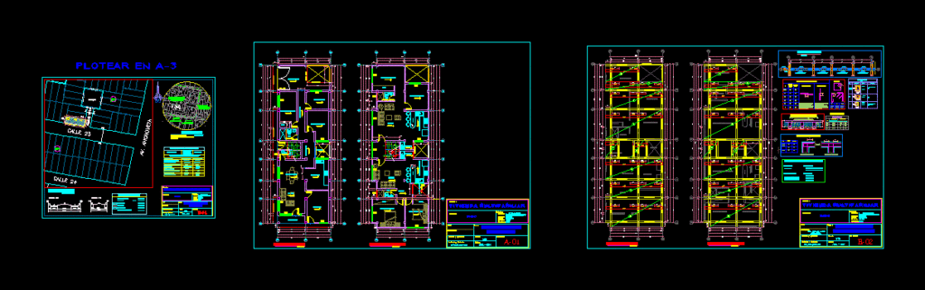Family Home – Structure DWG Detail for AutoCAD