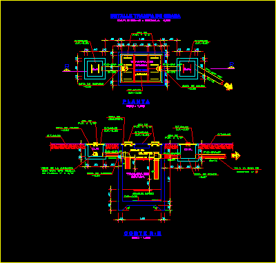 Fat Trap DWG Detail for AutoCAD • Designs CAD