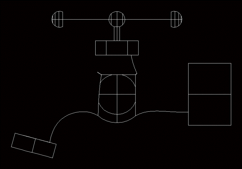 Faucet DWG Block for AutoCAD