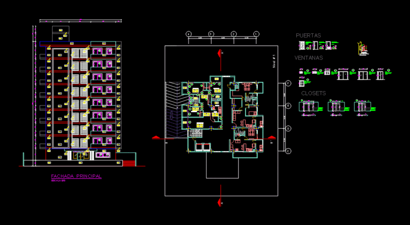 Finishing Up Multifamily DWG Block for AutoCAD