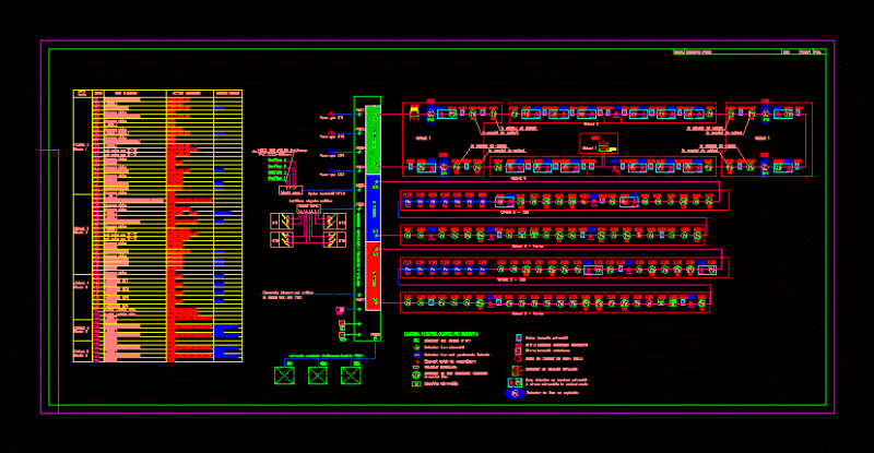 Fire Detection DWG Block for AutoCAD