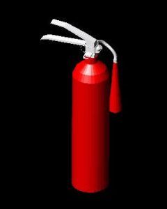 Fire Extinguishers 3D DWG Model for AutoCAD • Designs CAD