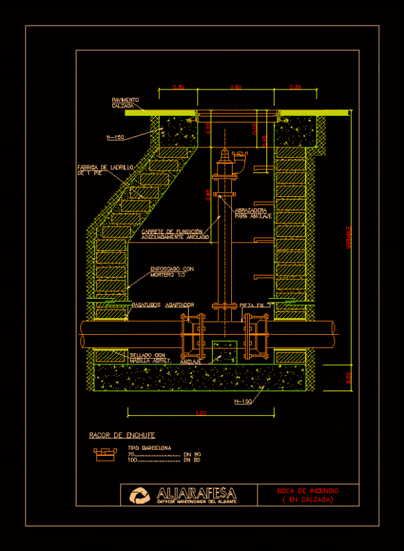 Fire Hydrant DWG Block for AutoCAD