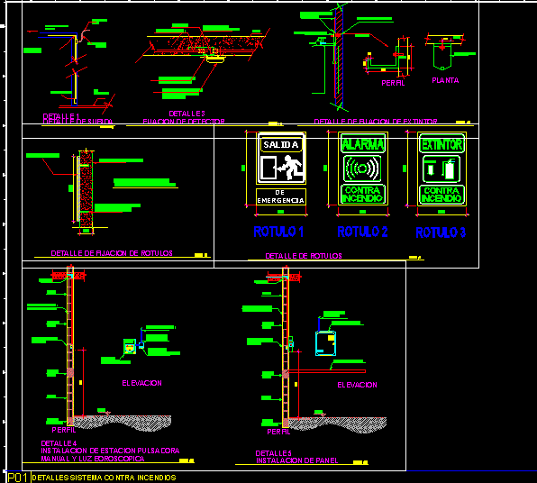 Fire System DWG Block for AutoCAD • Designs CAD