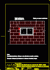 Fixation Openings In Walls DWG Block for AutoCAD