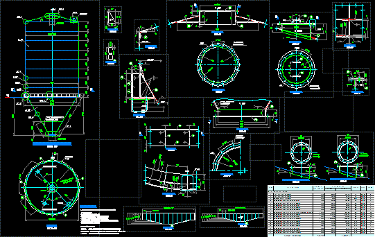 Flat Tank DWG Detail for AutoCAD – Designs CAD