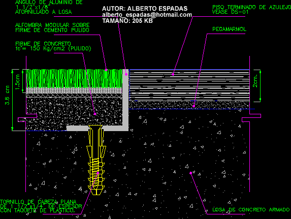 Floor's Connection - Carpet - Ceramic DWG Block for AutoCAD • Designs CAD