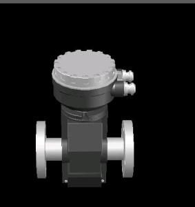 Flowmeter Dn 32 DWG Block for AutoCAD