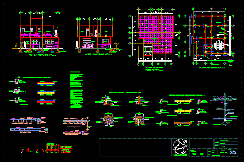 Foundation DWG Detail for AutoCAD Designs CAD