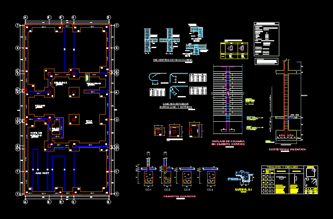 Foundation DWG Detail for AutoCAD • Designs CAD