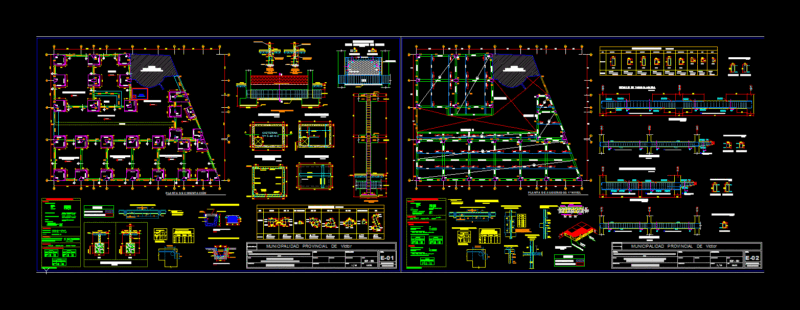 Foundation Plant ; DWG Detail for AutoCAD