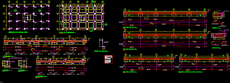 Foundation Slab DWG Detail for AutoCAD