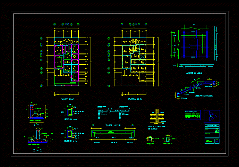 Foundations – House Room DWG Detail for AutoCAD