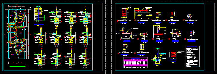 Foundations DWG Detail for AutoCAD • Designs CAD