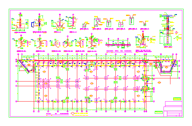 Foundations Of A Plant Shed DWG Plan for AutoCAD • Designs CAD