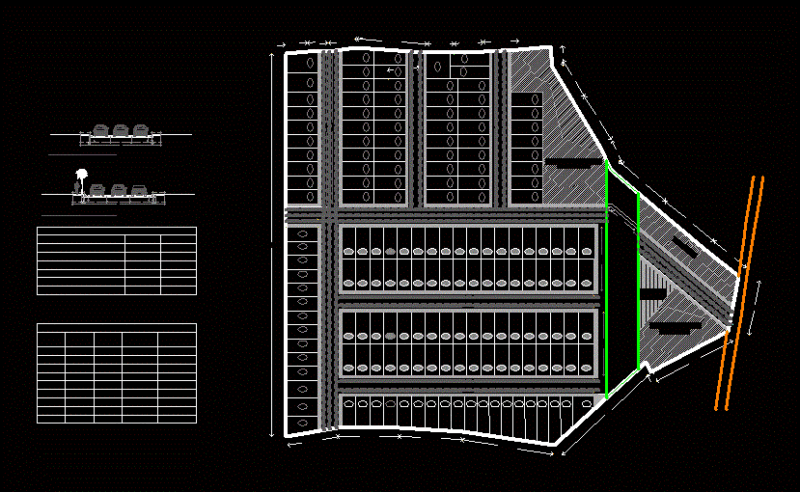 Fractionation Morelia DWG Block for AutoCAD