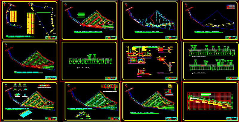 Game Plans Lotification DWG Plan for AutoCAD