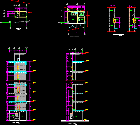 Garbage Duct DWG Detail for AutoCAD • Designs CAD