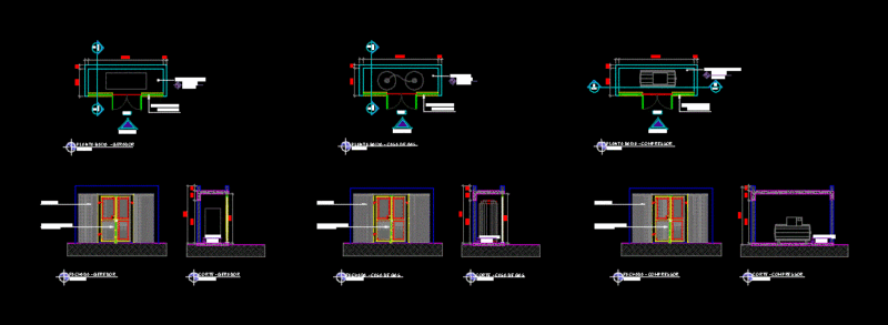 Gas Box DWG Detail for AutoCAD