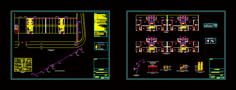 Gas Facilities DWG Detail for AutoCAD