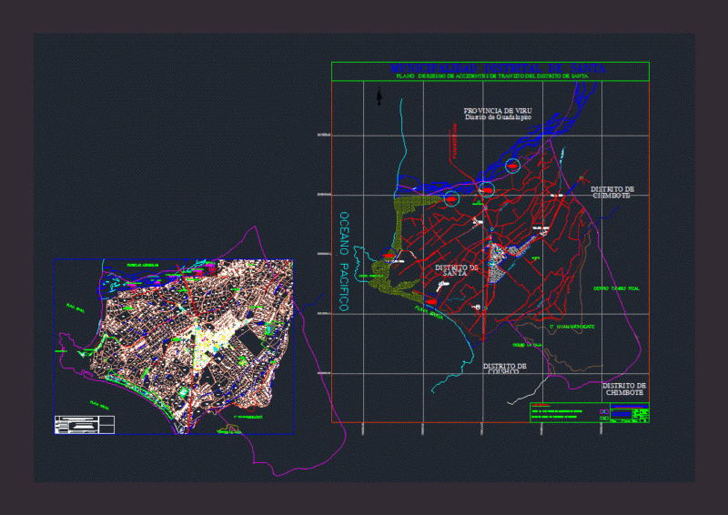 General Plan Of Santa – Peru ZIP Plan