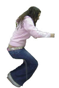 Girl Sitting 2D BMP Graphics Graphics