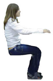 Girl Sitting 2D BMP Graphics Graphics