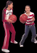Girls Playing 2D BMP Graphics Graphics