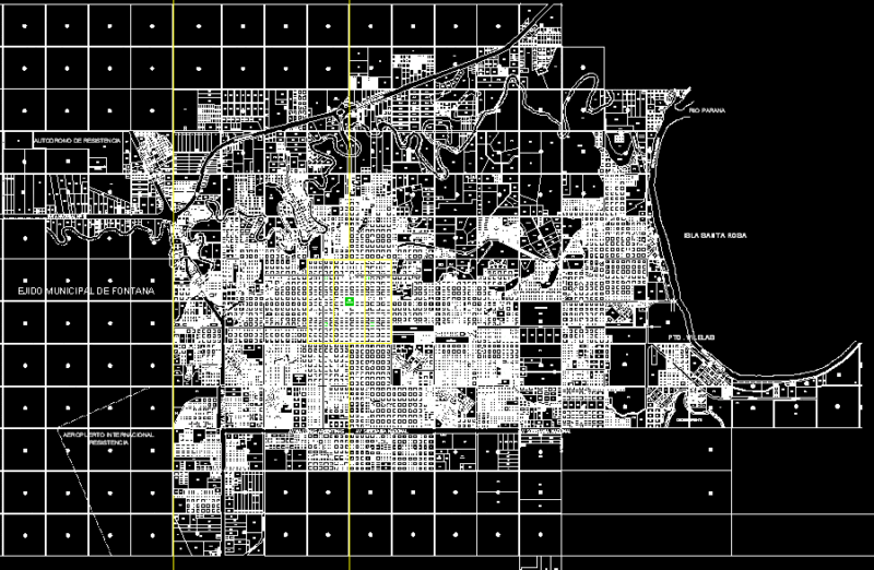 Gran Resistencia – Chaco DWG Block for AutoCAD