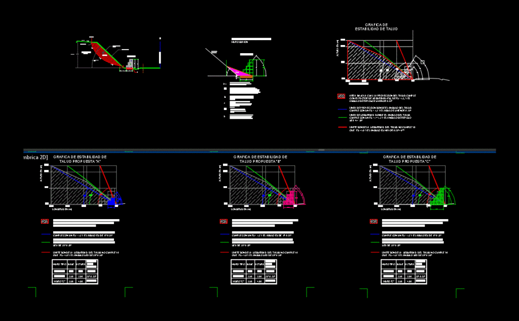 Graphical Slope Stability DWG Block for AutoCAD