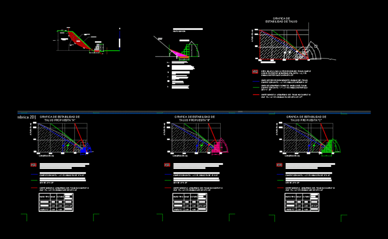 Graphical Slope Stability DWG Block for AutoCAD