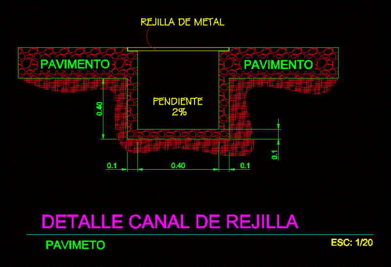 Grid Pavers DWG Block for AutoCAD