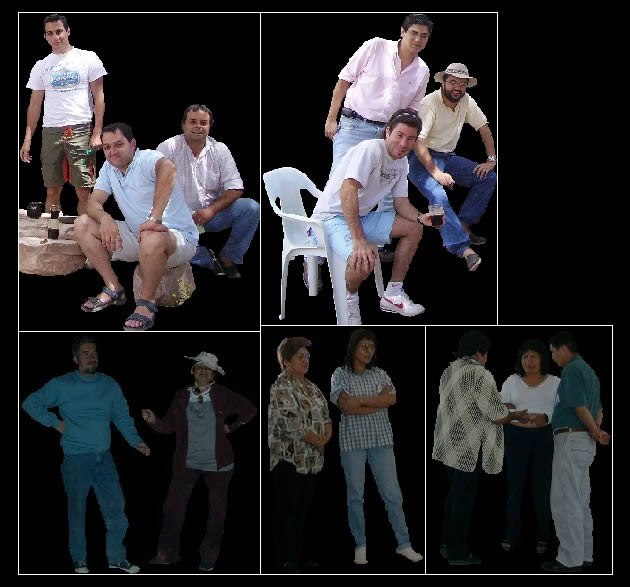 Groups Of People 2D BMP Graphics Graphics