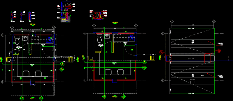 Guardhouse DWG Block for AutoCAD